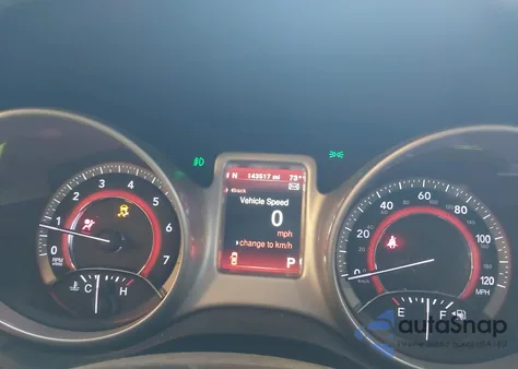 2017 Dodge Journey Gt Awd z USA, uszkodzony, nr VIN 3C4PDDEG4HT615956